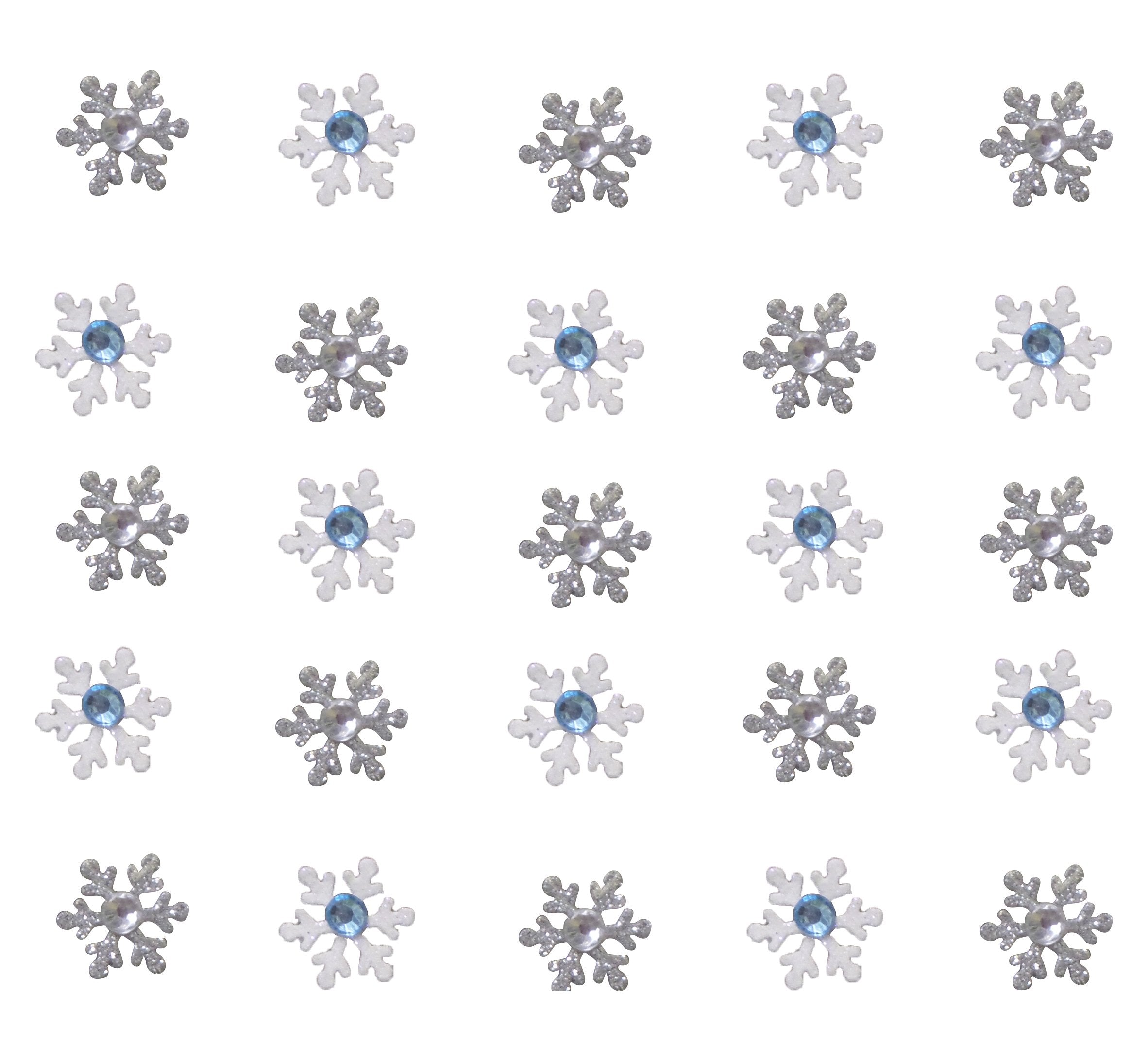 Jolee's Boutique - Snowflake Repeats Dimensional Stickers – Faith