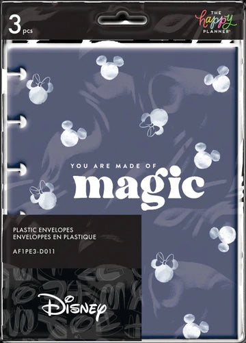 Happy Planner Disney Indigo Removeable Clings