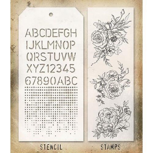 New Tim Holtz Stamps & Stencils from Stampers Anonymous