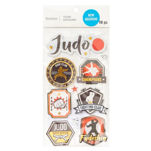 Recollections - Judo Dimensional Stickers