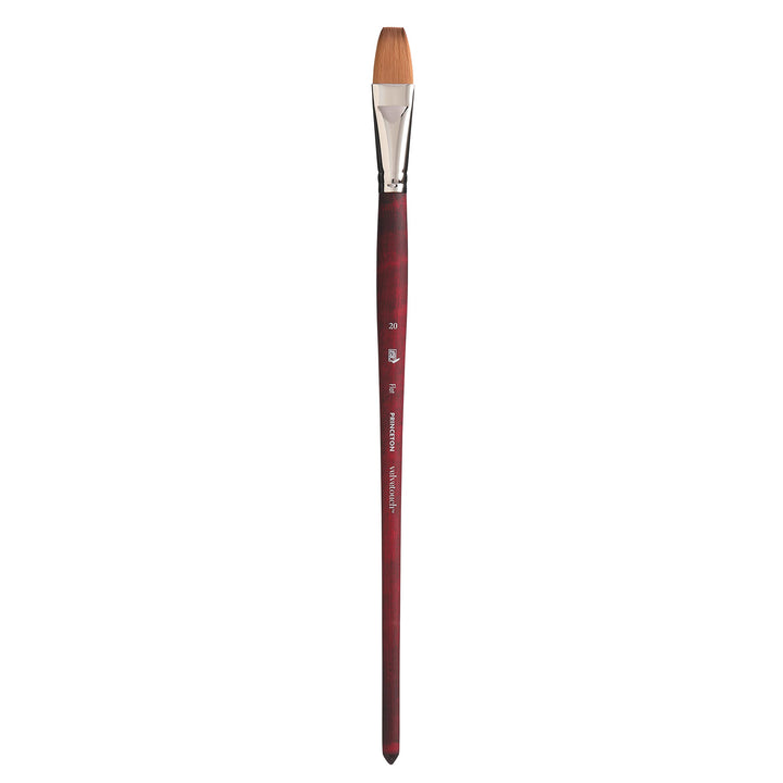 Princeton - Velvetouch - Level 2 Flat Paint Brush for Acrylic