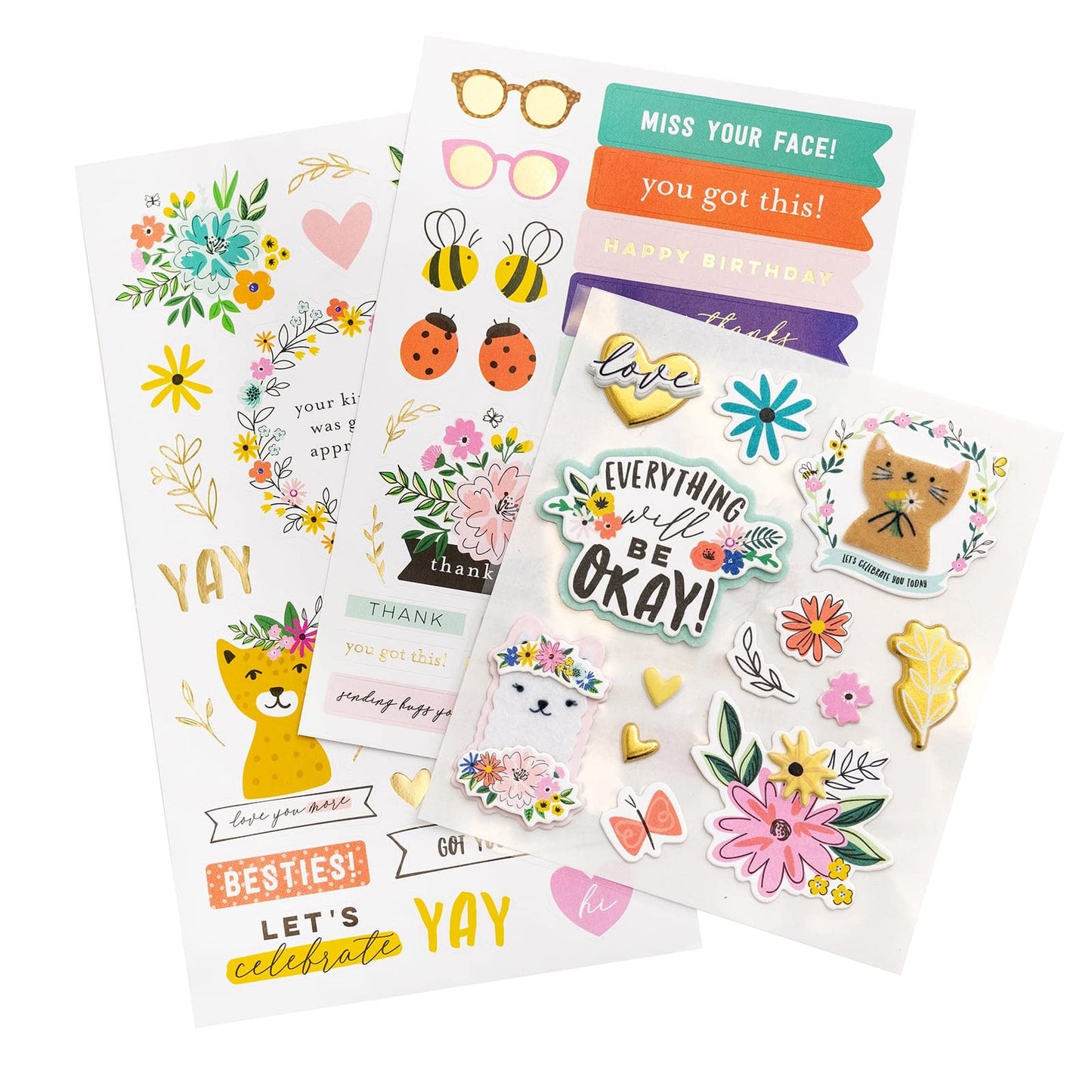 Recollections - You and Me Dimensional Stickers