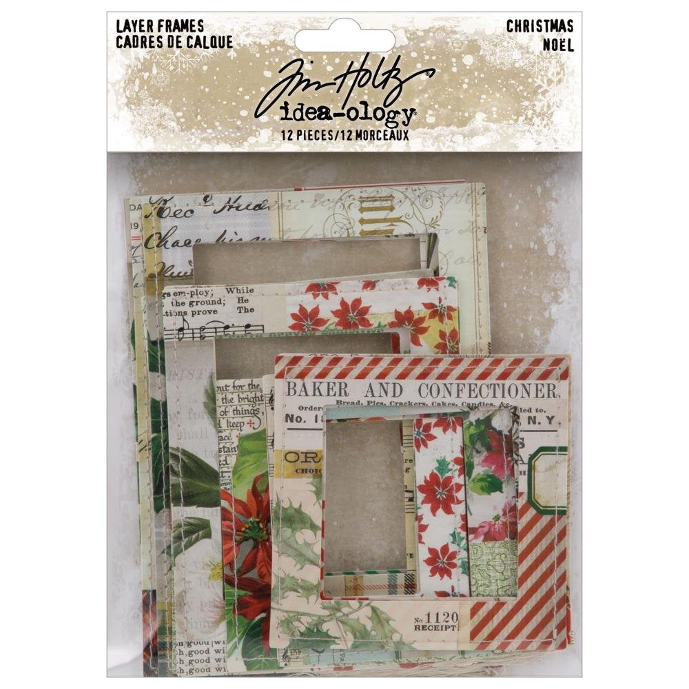 Tim Holtz - idea-ology - Christmas Layer Frames