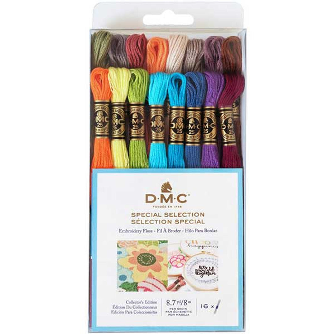 DMC - Exclusive Colors/Special Selection Embroidery Floss - 16 pk