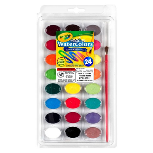 Crayola - Washable Watercolors - 24 pack