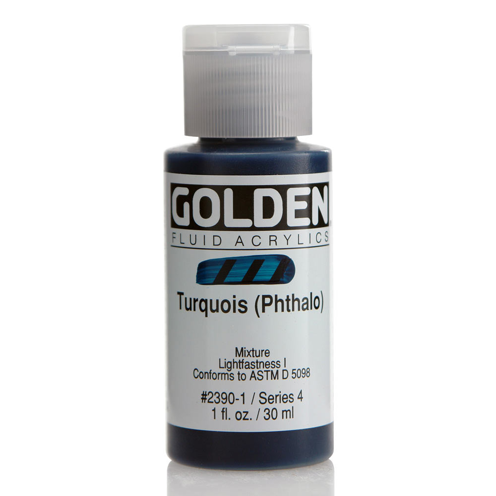 Golden Fluid Acrylics - Series 4 - 1 oz.