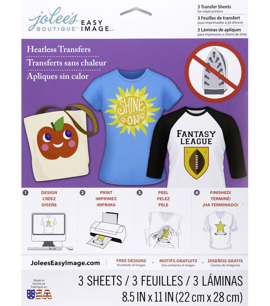 Jolee's Boutique - Heatless Transfer Sheets