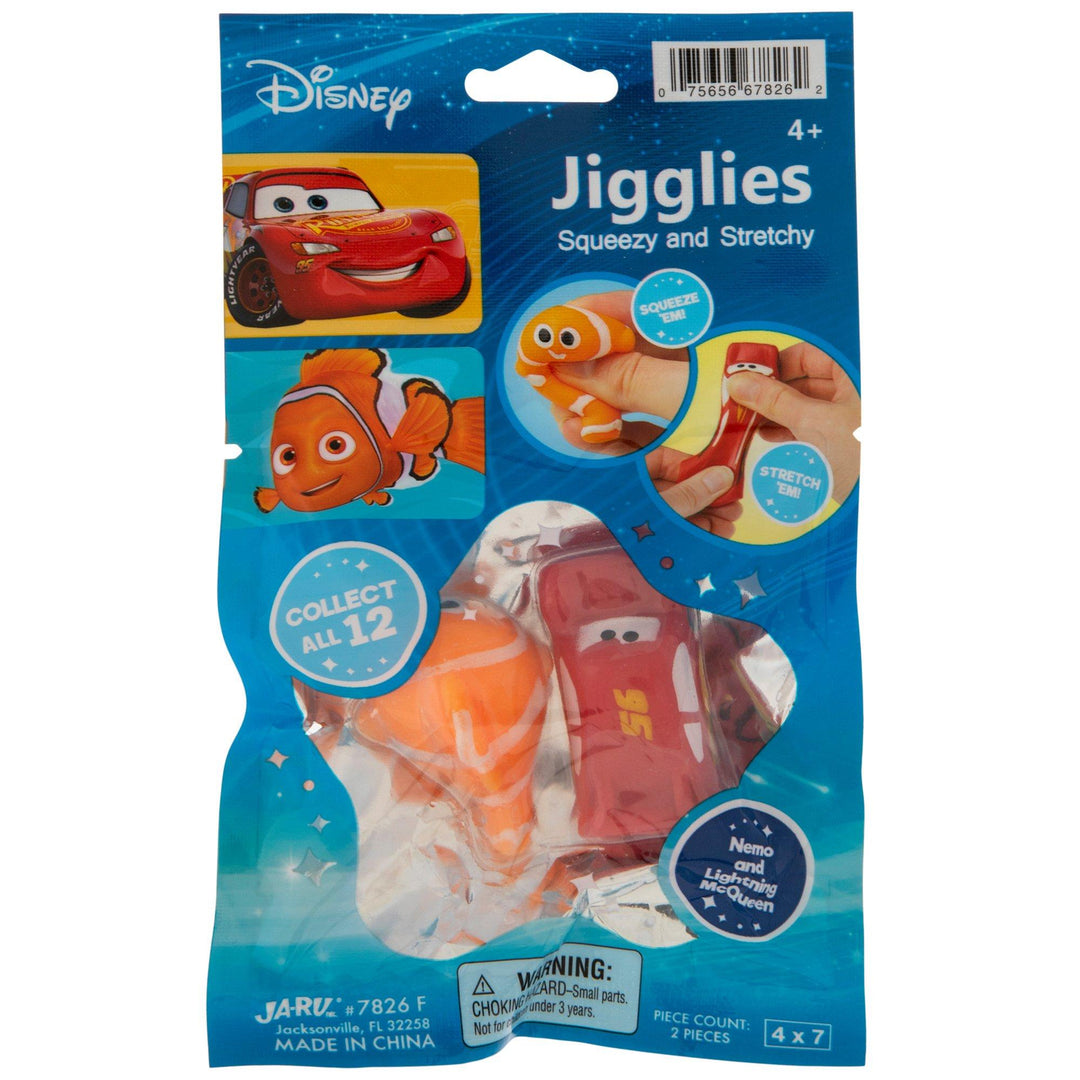 Disney - Jigglies - Nemo and Lightning McQueen