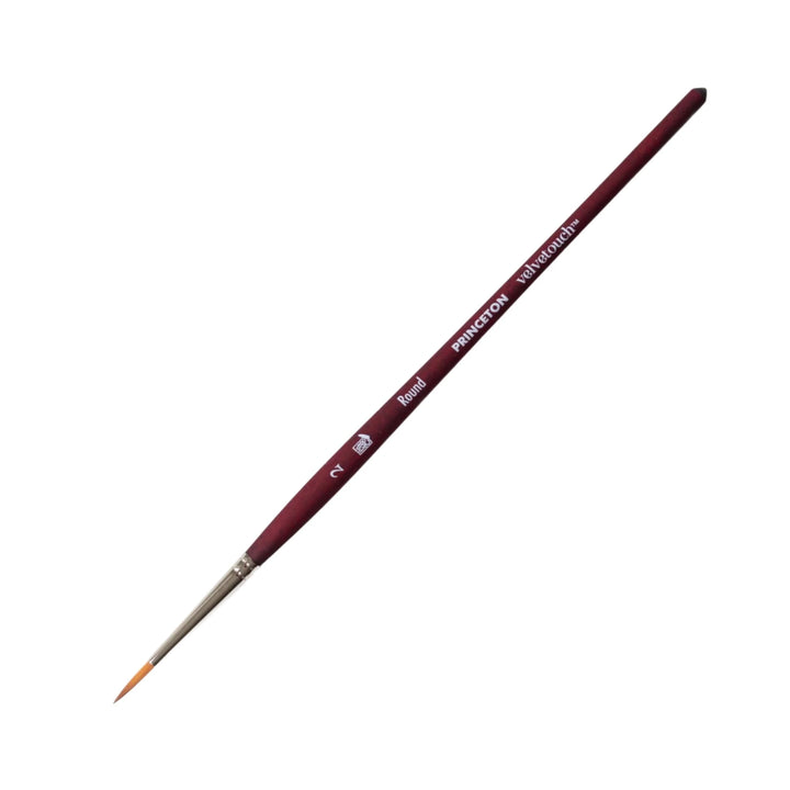 Princeton - Velvetouch - Level 2 Round Paint Brush for Acrylic