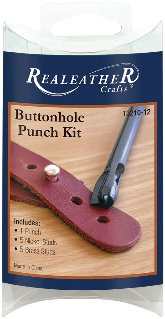 Realeather - Buttonhole Punch Kit