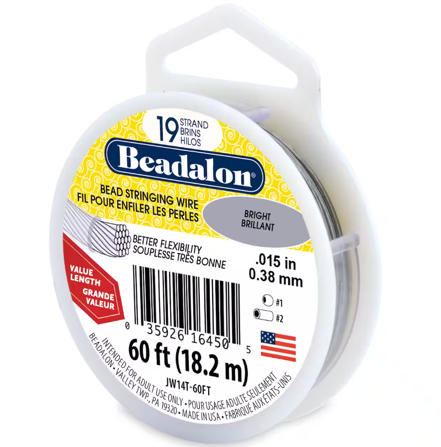 Beadalon - 19 Strand Bead Stringing Wire