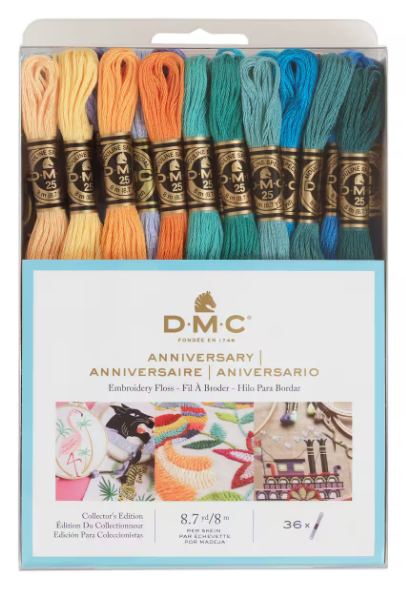 DMC - Anniversary Collector's Edition Embroidery Floss - 36 pk