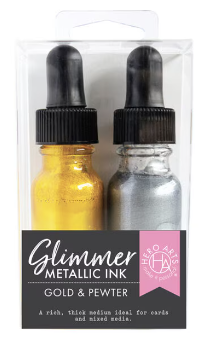 Hero Arts - Glimmer Metallic Ink - 2 pk