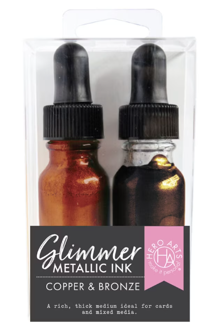 Hero Arts - Glimmer Metallic Ink - 2 pk