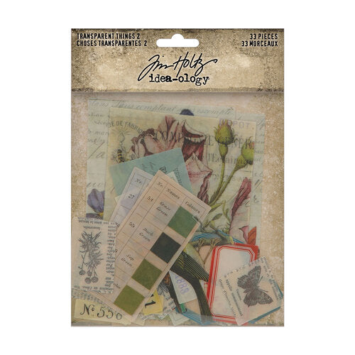 Tim Holtz - idea-ology - Transparent Things 2