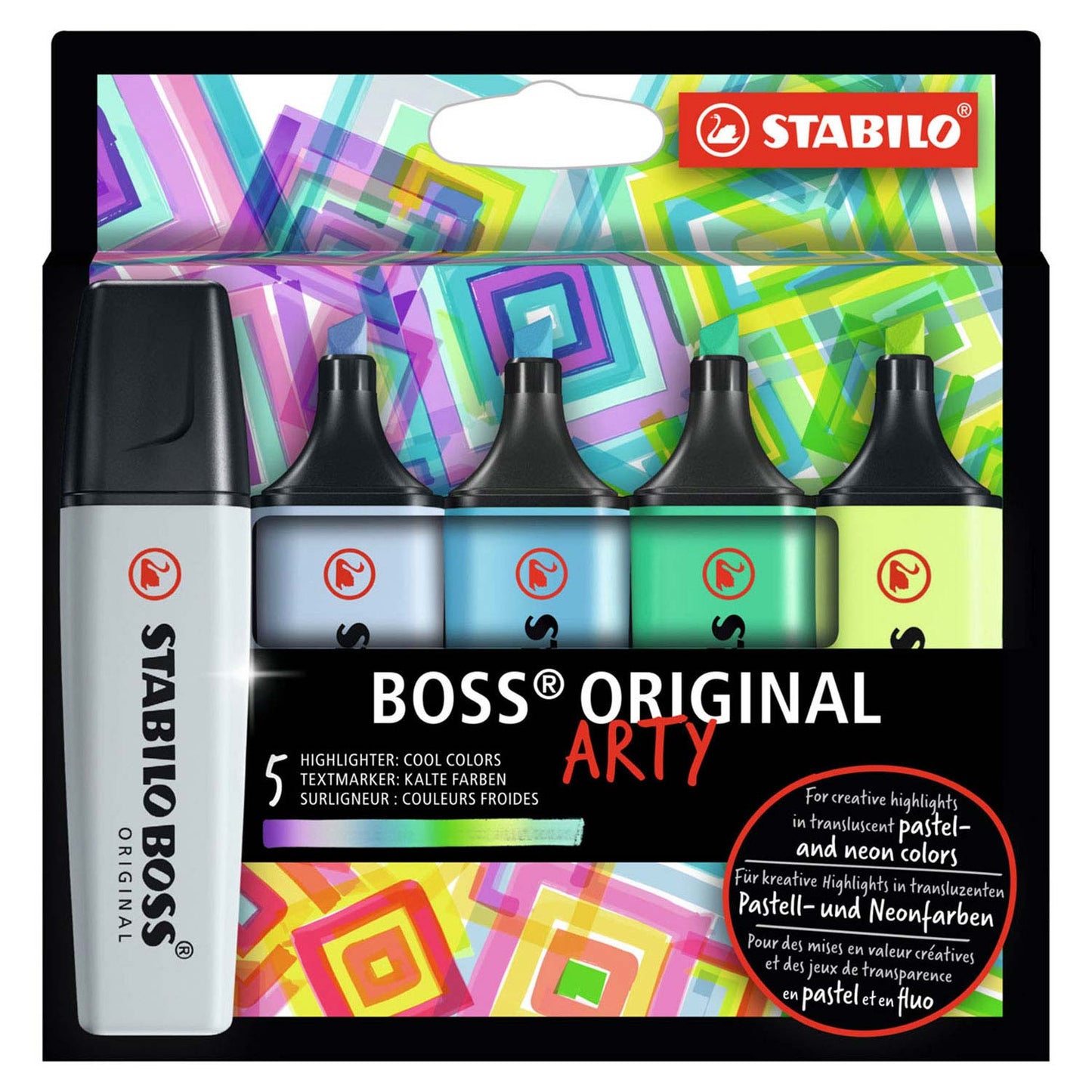 Stabilo - Boss Highlighters - 5 pk