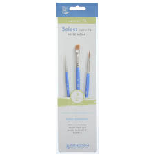 Princeton - Select - Mixed Media Brushes Value Set - 3 pc