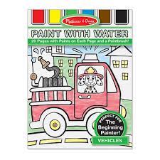 Melissa & Doug - Paint with Water - Vehicles