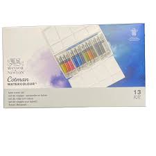 Winsor & Newton - Cotman Watercolor Travel Set - 13 pc