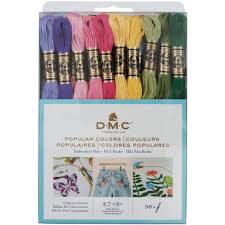 DMC - Popular Colors Collector's Edition Embroidery Floss - 36 pk