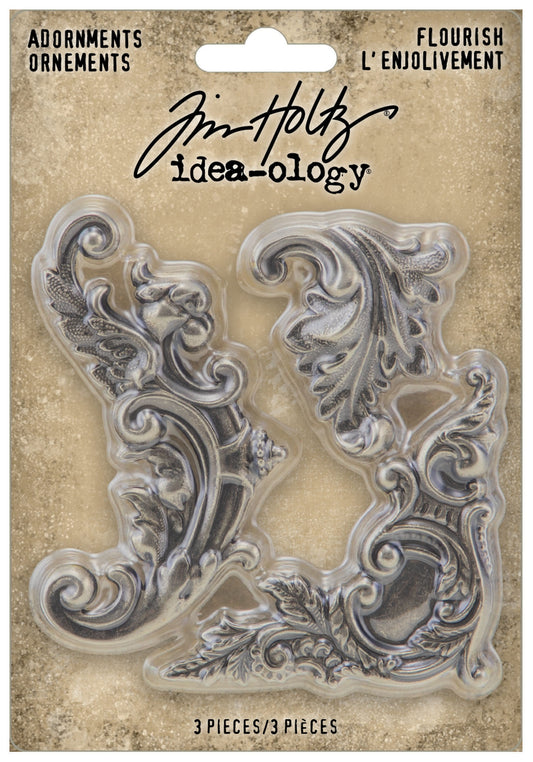 Tim Holtz - idea-ology - Flourish Adornments