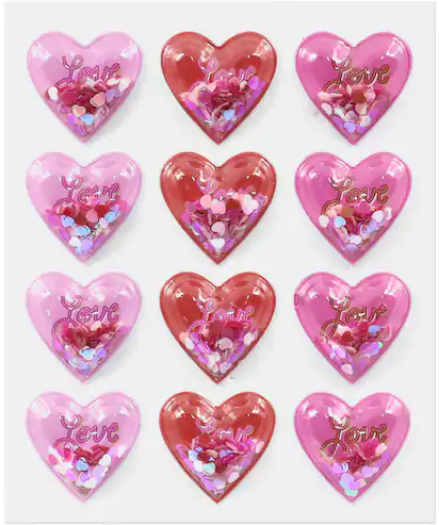 Recollections - Valentine's Day Love Bubble Heart Stickers