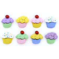 Dress it Up - Mini Sweet Treats Button Embellishments