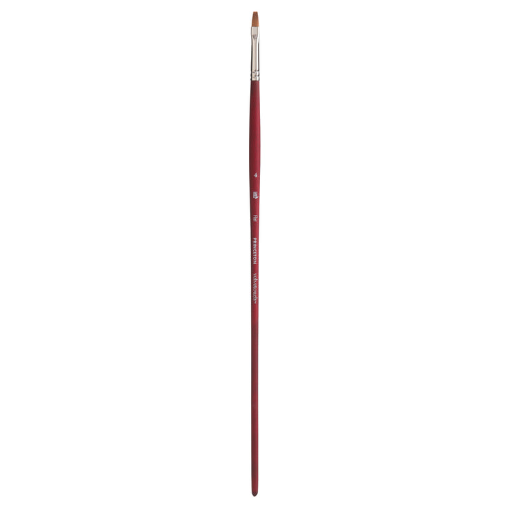 Princeton - Velvetouch - Level 2 Flat Paint Brush for Acrylic