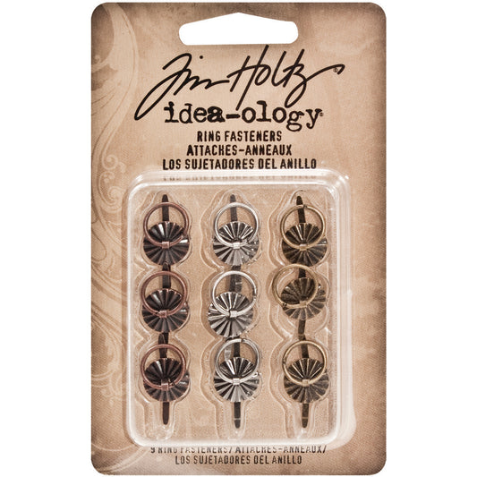 Tim Holtz - idea-ology - Ring Fasteners