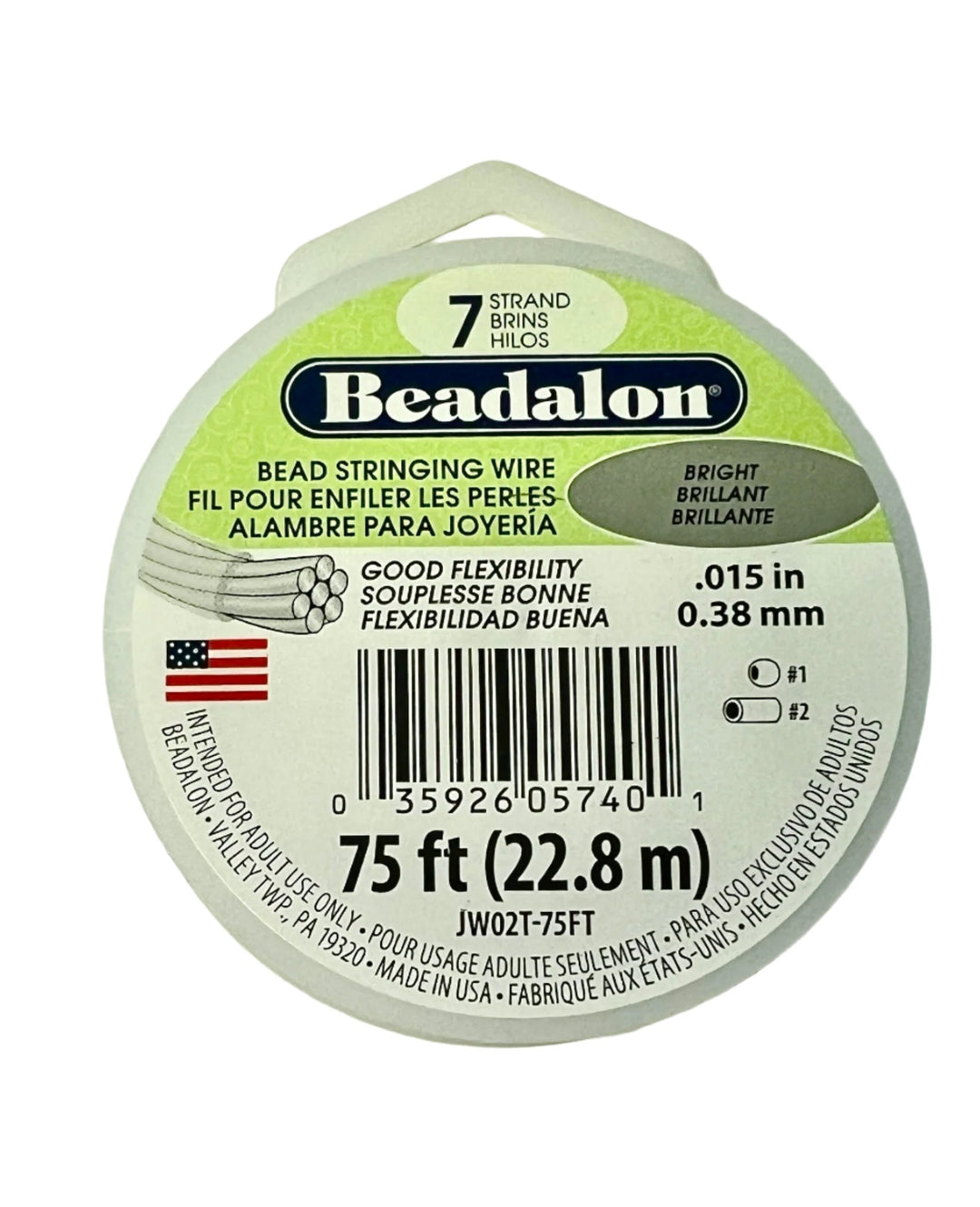 Beadalon - 7 Strand Bead Stringing Wire