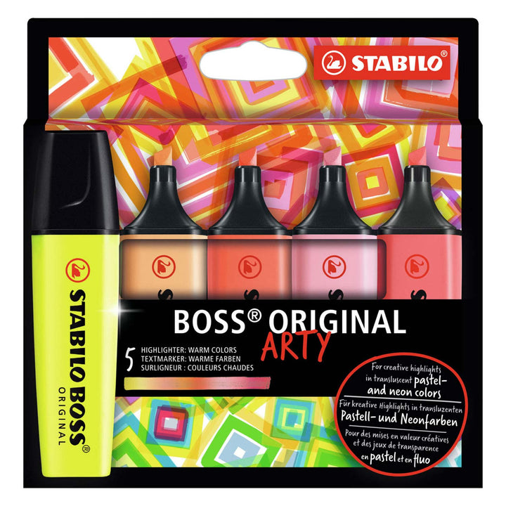 Stabilo - Boss Highlighters - 5 pk