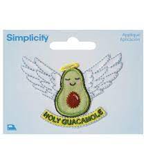 Simplicity - Holy Guacamole Applique