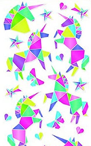 Sticko - Origami Unicorns Stickers (2 sheets)