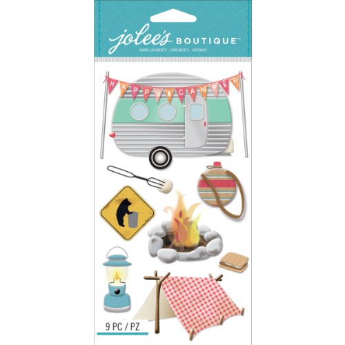 Jolee's Boutique - Camping Dimensional Stickers