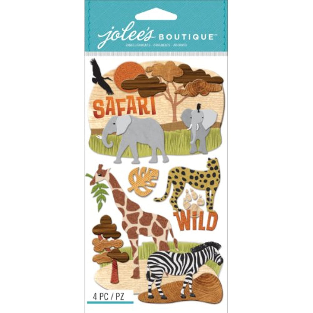 Jolee's Boutique - Safari Animal Stickers