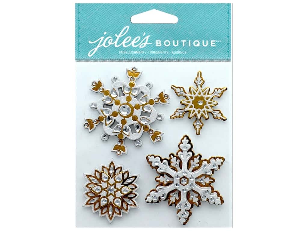 Jolee's Boutique - Bling Snowflakes Stickers