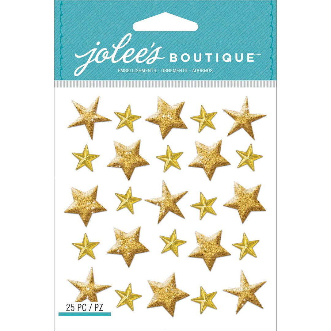 Jolee's Boutique - Gold Star Stickers