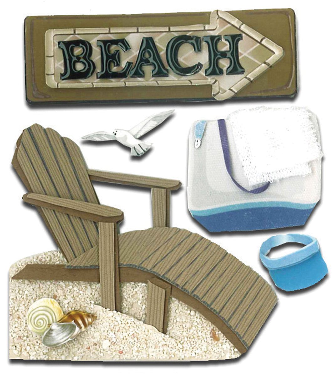 Jolee's Boutique - Beach House Stickers