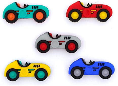 Dress it Up - Speed Racers Buttons