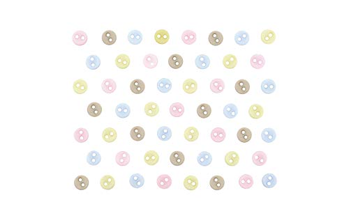 Dress It Up - Micro Mini Pastel Buttons