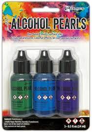 Ranger - Tim Holtz - Alcohol Pearls Inks - Set of 3