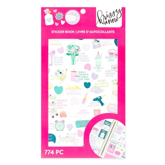 Craft Smith - Krissyanne Designs - Self Care Sticker Book