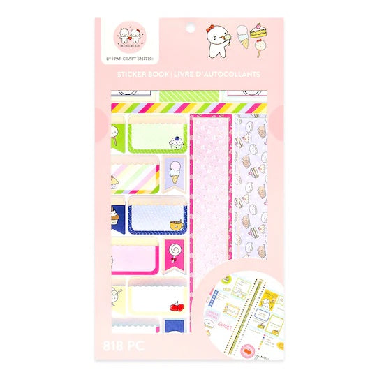 Craft Smith - Once More with Love - Sweets and Desserts Sticker Book