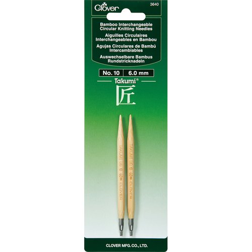 Clover - Bamboo Interchangeable Circular Knitting Needles