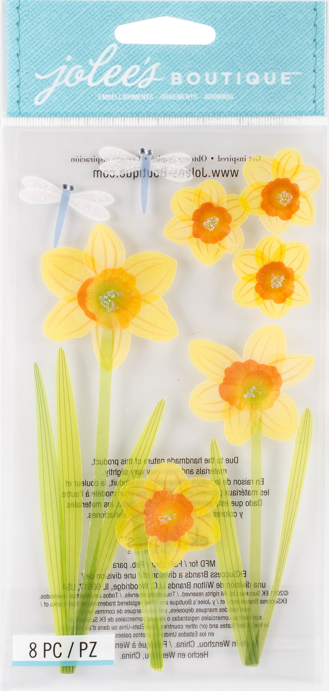 Jolee's Boutique - Daffodils Dimensional Stickers