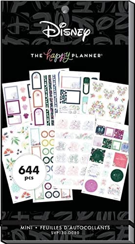 The Happy Planner -  Disney - Floral Mickey Mouse Sticker Book