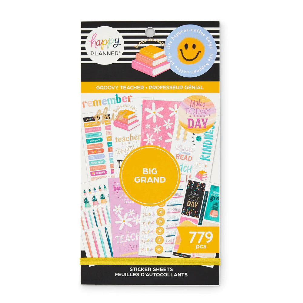 The Happy Planner - Groovy Teacher - 779 pcs