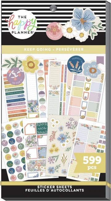 The Happy Planner -  Keep Going Value Pack Stickers