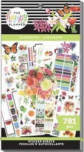 The Happy Planner - Gardening Sticker Sheets - 781 pcs