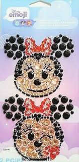 American Crafts - Disney Emoji Minnie Bling Decorative Stickers